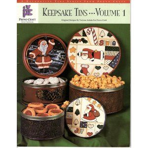 Keepsake Tins Volume One Vintage Decorative Painting Patterns for Tins 1994